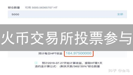 火币交易所投票参与：社区治理新机遇与多元化参与渠道