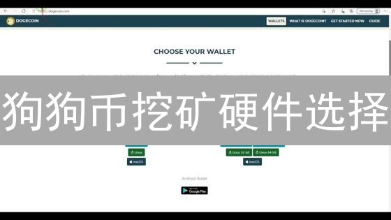 狗狗币挖矿硬件选择：高效挖矿系统构建攻略