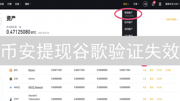 币安提现谷歌验证失效？2024最新解决方法大揭秘！