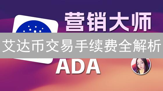 艾达币交易手续费全解析：5招省钱秘籍，2024必看！